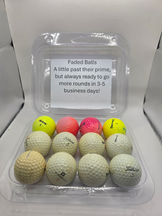 Wise Ass Saying - Faded Balls - Option 1 Prime - 1 Dozen