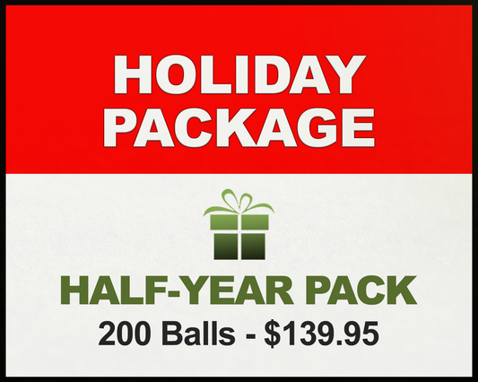 Holiday Package - Half-Year Pack – 200 Balls