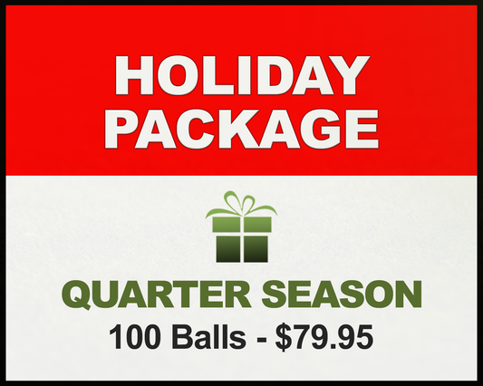Holiday Package - Quarter Season Pack – 100 Balls
