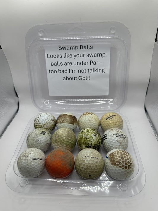 Wise Ass Saying - Swamp Balls - Option 2 Par - 1 Dozen